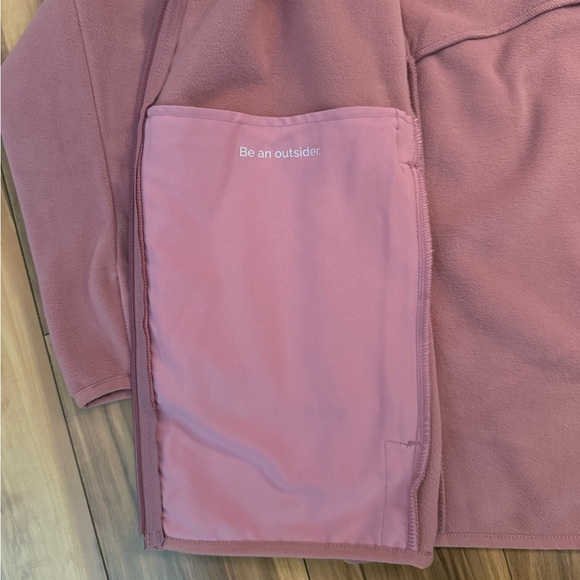 NWOT 🛍️⭐️ FIGS Primaloft Fleece Jacket Women’s XL Dusty Rose Pink - Picture 5 of 11